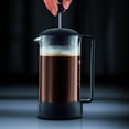 thumbnail image 4 of Cafetera de prensa francesa Bodum Brazil 51 oz Negra, 4 of 6