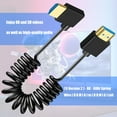 thumbnail image 2 of UHD2.1 Spring Cord 8K@60Hz Flexible Design Wear Resistant Connection Wire Line, 2 of 7
