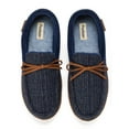 thumbnail image 2 of Dearfoams Cozy Comfort Men's Moccasin Slippers, 2 of 6