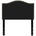 thumbnail image 5 of Flash Furniture Lexington Upholstered Twin Size Headboard with Accent Nail Trim in Black Fabric, 5 of 7