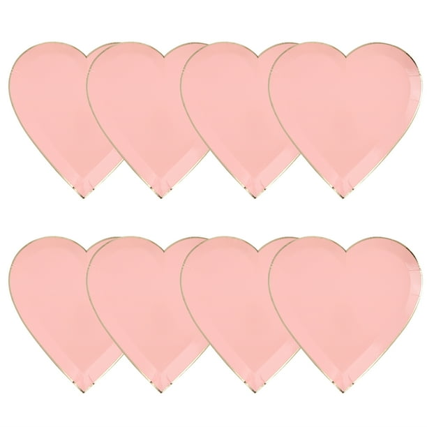 Platos De Fiesta, Platos De Papel A La Moda Prácticos 8 Piezas Resistentes Para Fiesta De Propuesta Para Servir Dulces Para Nueces Para Boda