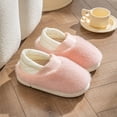 thumbnail image 6 of Fesfesfes Mens Shoes Size 13 Cotton Slippers Winter Package Heel Cotton Slippers Soft Soles Foam Cotton Cotton Shoes Thick Soles Padded Warm 5.5-6(36-37), 6 of 6