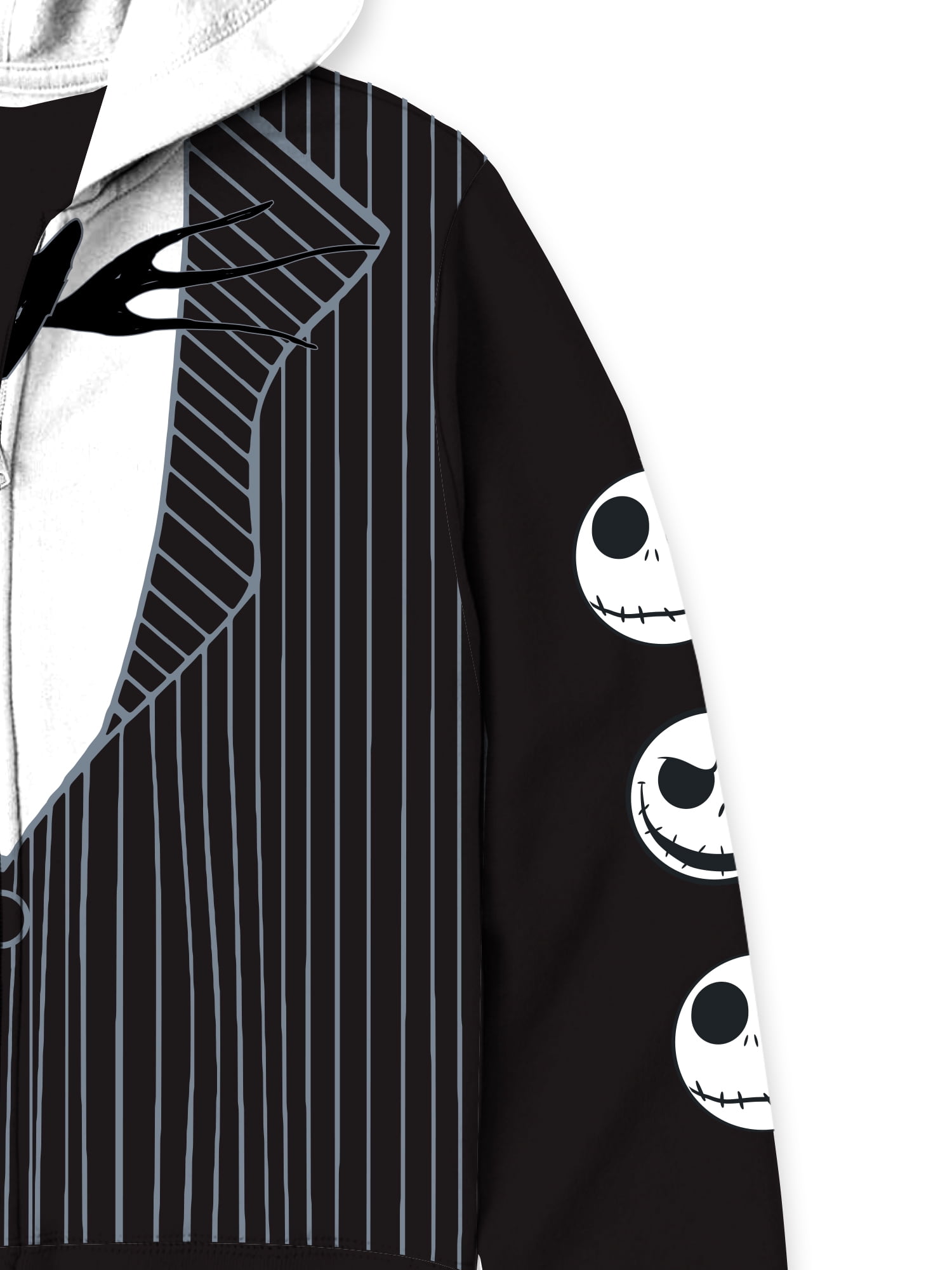Jack Skellington Boys Apparel, Graphic Long Sleeve Hoodie, Sizes 4-18 (Little Boys & Big Boys)