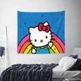 thumbnail image 6 of Hello Kitty Tapestry Wall Hanging Wall Decor Wall Art Tapestry Home Decoration For Bedroom, Living Room, Dorm 40x60 Inch, 6 of 7