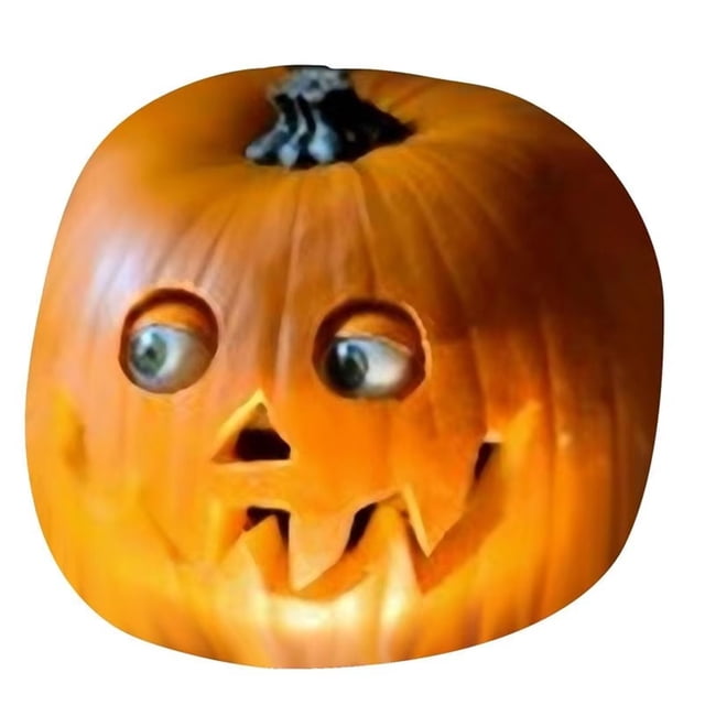 Halloween Pumpkin Decorations Resin Artificial Pumpkin Statue With Halloween Table Decor Novelty Pumpkin Decorations For Outdoor Porch Yard Halloween Decorations