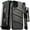 Gun Metal Gray & Black, variant on ZIZO BOLT Series Google Pixel 4 XL Case | Heavy-duty Military-grade Drop Protection w/ Kickstand Included Belt Clip Holster Tempered Glass Lanyard (Blue/Black)