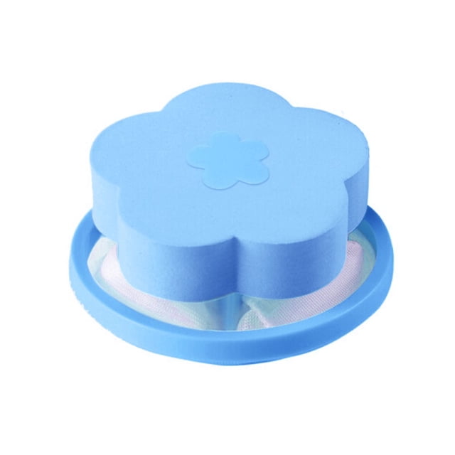 PVCS Filter Bag Mesh Filtering Hair Removal Device Wool Floating Washer Cleaning Need for Bathroom