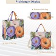 thumbnail image 6 of FORMRS Womens Corduroy Tote Bag Crossbody Shoulder Handbag with Pocket, Bright Flowers, 6 of 7