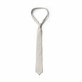 thumbnail image 3 of Floral Necktie, Ornate Soft Tone Floral, Dress Tie, 3.7", Pale Salmon, by Ambesonne, 3 of 3