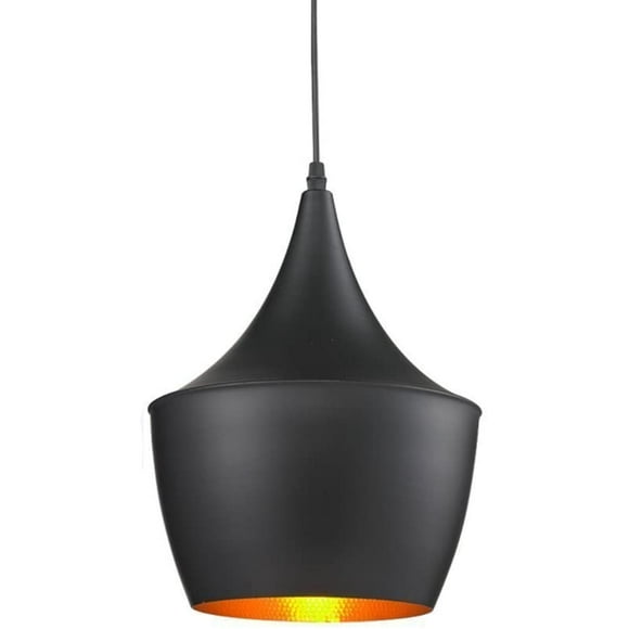 Suspension Luminaire Moderne 40W Style Industrielle Vintage Rétro E27 Lustre Edison Culot Plafonnier Abat-jour en Métal Eclairage pour Chambre Cuisine Salle à Manger Salon Escalie Bar Couloir