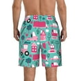 thumbnail image 3 of Naloa Excavator Men's Beach Shorts, Surfing shorts, Swim trunks, Quick Dry Swim Trunks for Surfing Beach Fun - Small, 3 of 9