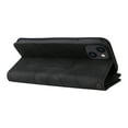 thumbnail image 6 of ELEHOLD for iPhone 15 Wallet Case Zipper Pocket Large Capacity Card Slots Flip Stand Magnetic Phone Cover design for iPhone 15 -6.1 Inch with Wrist Strap Purse Case,Black, 6 of 11