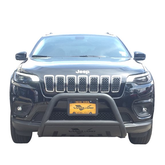 VGUBG-1181BK 3 inch Black Bull Bar with Skid Plate
