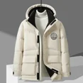 thumbnail image 3 of Chaquetas de plumón de invierno para hombre, con capucha para hombre y mujer, plumón grueso 2024, ropa de diseñador de lujo gruesa, relleno de plumón de ganso de primera calidad, 3 of 3