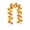 orange, yellow, red, variant on XHKUYI Halloween Maple Leaf Garland 5.7 FT, Artificial Maple Leaf Hanging Rattan, Autumn Halloween Thanksgiving Decor for Outdoor Wedding Party Fireplace Mantle
