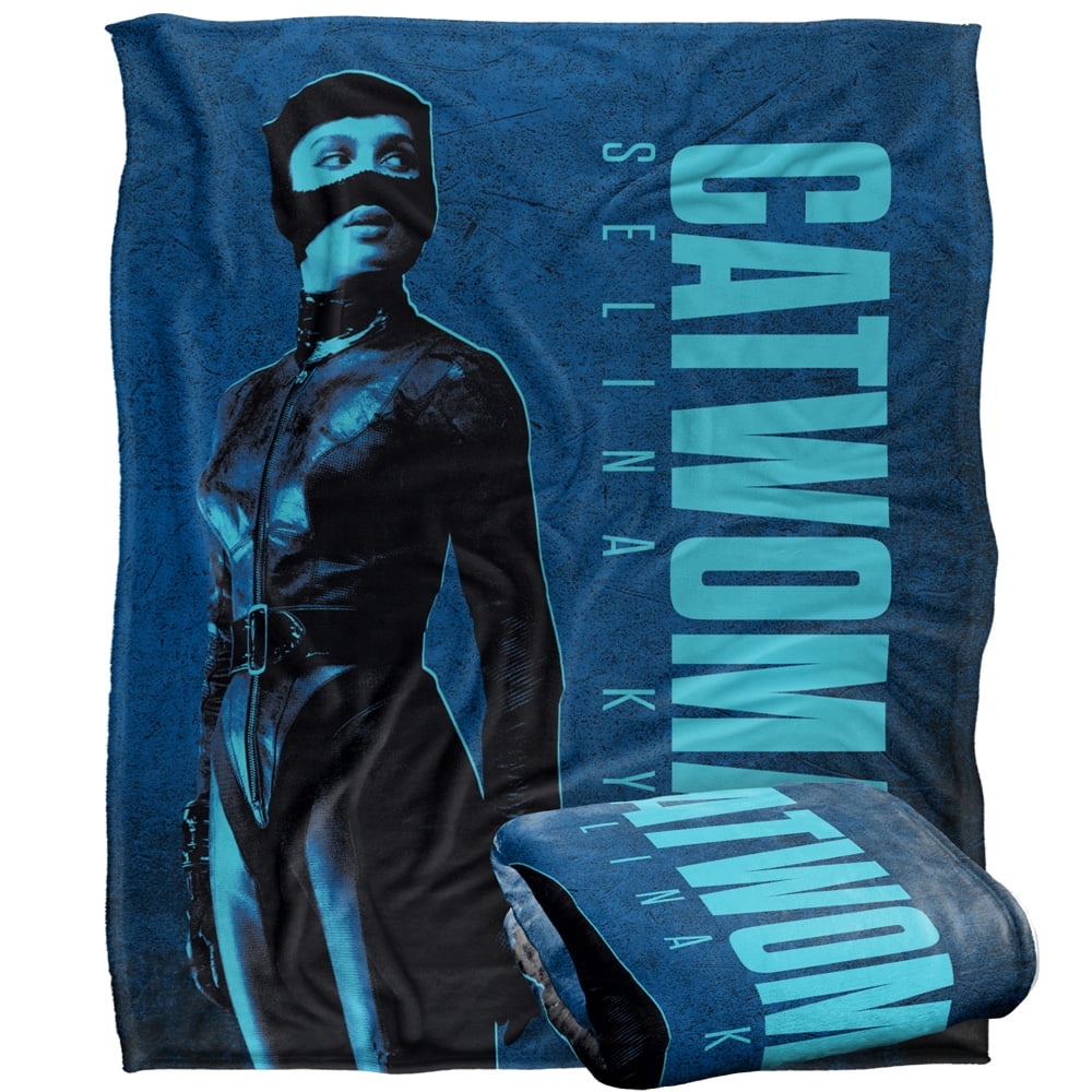 The Batman (2022) Blanket, Catwoman Silky Touch Super Soft Throw