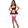 thumbnail image 1 of Disfraz de Rubies Secret Wishes Sexy Christmas Candy S, rojo, 1 of 2