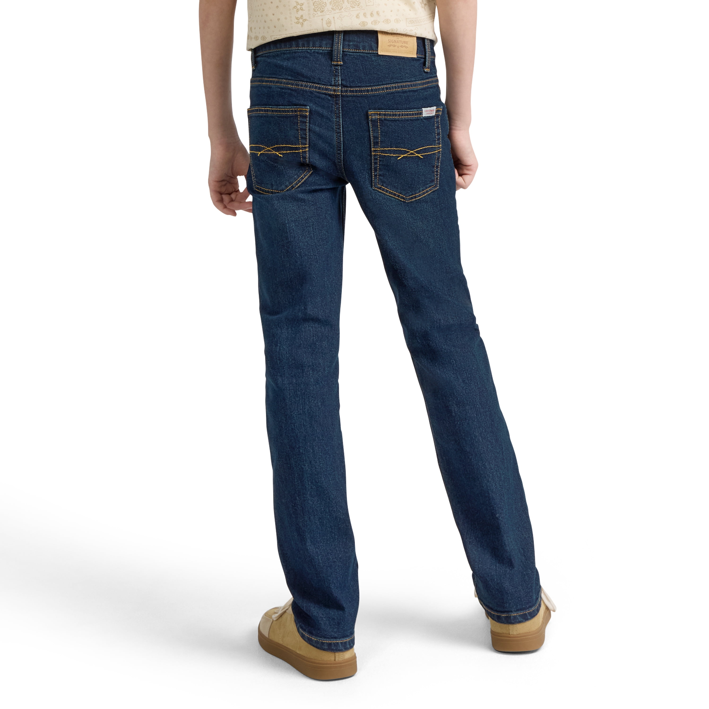 Levi Strauss Signature Boys Straight-Leg Jean, Size 4-18