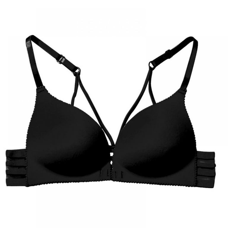 Slightly Padded Front Closure Bra Beauty Back Sexy Lingerie Womens