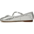 thumbnail image 3 of Circus NY Women's Zuri Ballet Flat Soft Silver 11M, 3 of 5