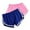 Pink, variant on Women's 2 Pack Workout and Lounge Short Set - Summer Yoga Gym Running Lightweight Dolphin Shorts