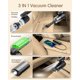 thumbnail image 2 of mini Aspirador De Voiture Sans Fil, 7500pa Aspirador Principal Portátil Recargable Dtachable Avec Lampe De Poche Led Et 4000mah Powerbank, Pour Vo, 2 of 5