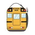 thumbnail image 3 of Bus Lunch Bag 10 Inch Portable Hand Held Insulated Lunch Bag Suitable for Daily Travel, 3 of 5