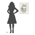 thumbnail image 4 of Global Gallery's 'Wild and Beautiful III' by Daphne Brissonnet Stretched Canvas Wall Art, 4 of 4