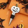 thumbnail image 4 of YIKA Halloween Decoration Halloween Bottle Stopper For Wine Halloween Alloy Bottle Closure Bottle Cork Fast Closure Festive Drink Decoration For Kitchen Halloween Ornaments, 4 of 8