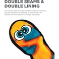 thumbnail image 3 of pack of 2 - Outward Hound Invincibles Orange Snake Plush Dog Toy, 3 of 5
