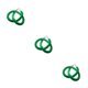 thumbnail image 1 of Bewildely 1,5 m Cuerda de terciopelo Control de multitudes Puntal Poste Línea de cola Barrera Verde Type1, 1 of 6
