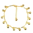 thumbnail image 2 of Fiudx Tobillero, Elegante Pulsera de Aleación, Elegante Joya para Pies Descalzos, Ideal para Vacaciones En La Playa, Diseño Dorado, Accesorio Coleccionable, 22 Cm de Largo., 2 of 7