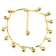 thumbnail image 2 of Tobilleras para mujer, Tobilleras para mujer, Campanas, Pulsera de tobillo para mujer, Joyería para pies descalzos de playa, la toalla, 2 of 5