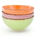 thumbnail image 3 of Elama Color Ridge 6.25 Inch 6 Piece Round Stoneware Assorted Bowl Set, 3 of 8