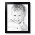 thumbnail image 2 of ArtToFrames 11x14 Inch Satin Black Picture Frame, This Black Wood Poster Frame is Great for Your Art or Photos, Comes with Regular Glass (1451), 2 of 8