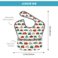 thumbnail image 4 of Easygdp Artoon Car Bibs For Babies, Baby Bibs for Eating, Toddler Bibs, Waterproof Bibs, Feeding Bibs, for Toddlers, Boys, Girls, 4 of 8