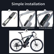48V Lithium Ebike Battery, w/ 30A BMS, for Electric Bicycles & E-Motorcycles(100W-1500W) , Includes 2A Charger XT60 Connector (48V13AH)
