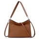 thumbnail image 1 of Bolso befen Monedero de piel auténtica para mujer, color marrón, 1 of 5