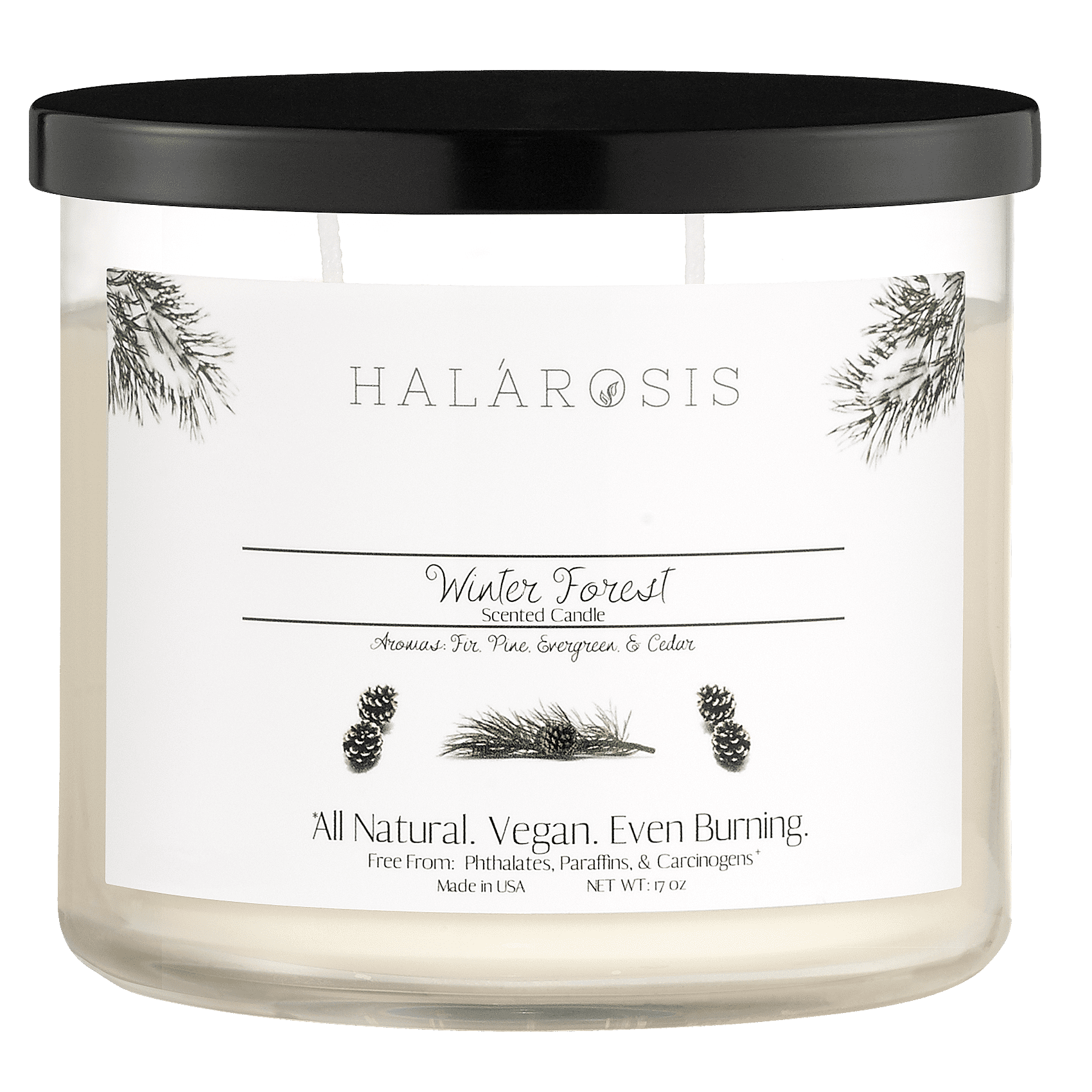 cake batter  17 oz soy wax candle Personalized label