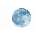 thumbnail image 2 of 2400mm Blue Full Moon Wall Mural Decal by Wallmonkeys Vinyl Peel and Stick Graphic (24 in W x 24 in H), 2 of 4