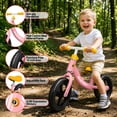 thumbnail image 5 of Toddler Balance Bike, WLRETMCI Kids Training Balance Bike for 1-4 Years Old Boys Girls, Lightweight Kids Bikes No Pedals with Adjustable Seat, Pink, 5 of 13