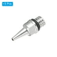 thumbnail image 3 of 5Pcs 0.3mm Air Brush Nozzle Only Nozzle Replacement Parts Accessories Brass Aluminum for Air Brush Nozzle Art Craft Projects, 3 of 5