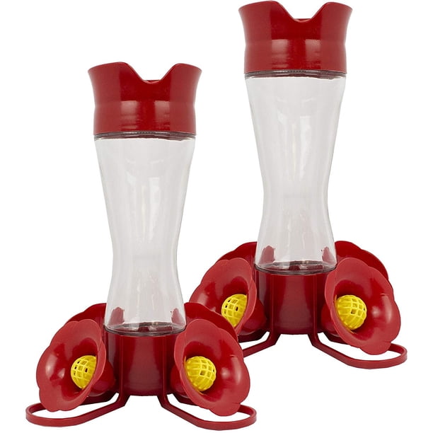 Perky Pet 203CPBN2 8. oz PinchWaist Glass Hummingbird Feeder 2 Pack