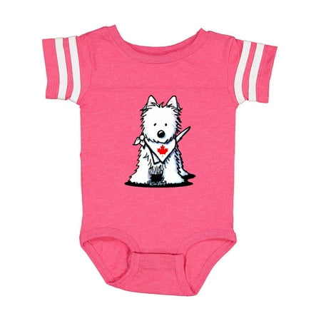 

Inktastic Canada Day Westie Gift Baby Boy or Baby Girl Bodysuit