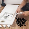 thumbnail image 3 of COOPHYA 50pcs Peg Board Accessories Set Rolled Steel For Cabinet Use, 3 of 6