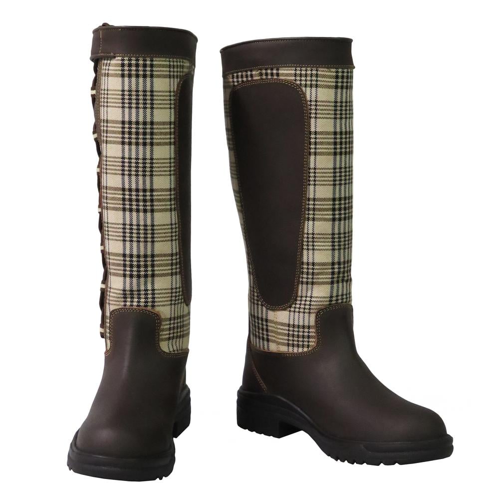 Ariat baker cheap plaid boots