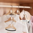 thumbnail image 6 of 40 Pcs Clothes Hanger Connector Hooks, Multicolor Hanger Connector Hooks Super Space Saving Wardrobe Organise For Garderobe Closet, 6 of 7