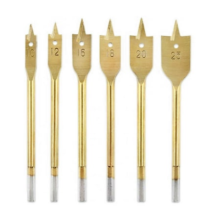 

6 Pcs Wood Drills Bits Precision Woodworking Accessory Drilling Handrill Shank Woodtool Carpentry