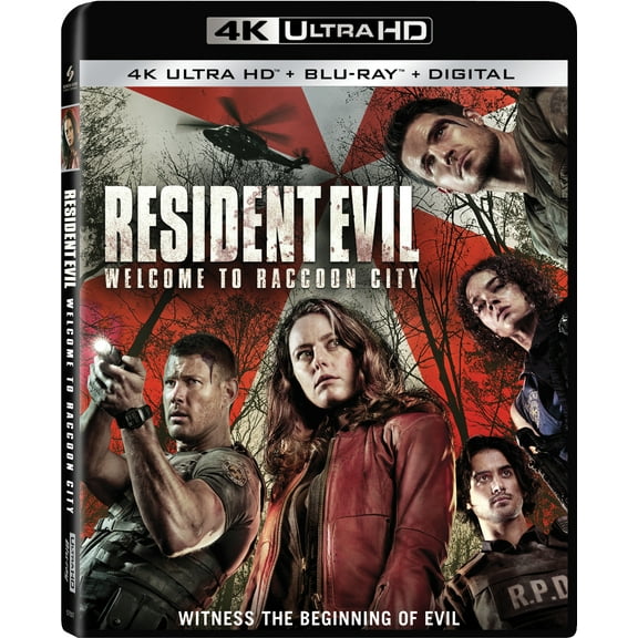 Resident Evil: Welcome to Raccoon City (4K Ultra HD   Blu-Ray)