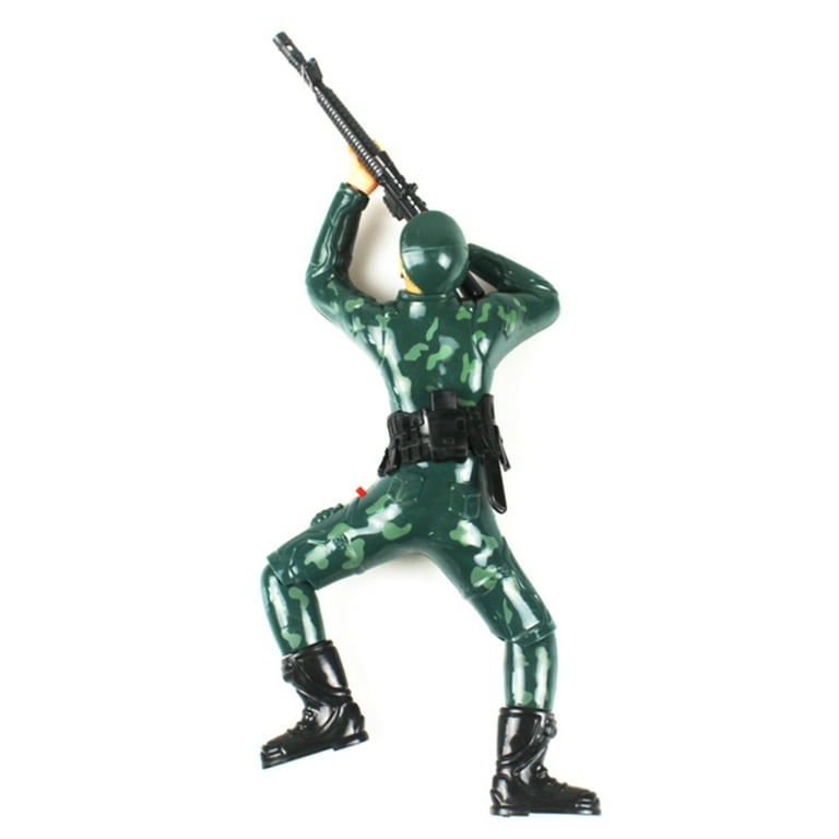 Electronic crawling best sale soldier toy